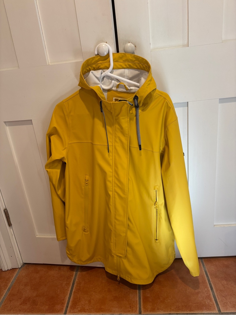 Batela Bright Yellow Waterproof Hooded Jacket